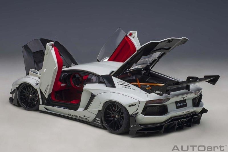 1/43 LB☆WORKS ランボルギーニ アヴェンタドール ガンメタ Aventador 