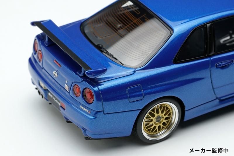 メイクアップ アイドロン 1/43 日産 スカイライン GT-R (BNR34) V-spec