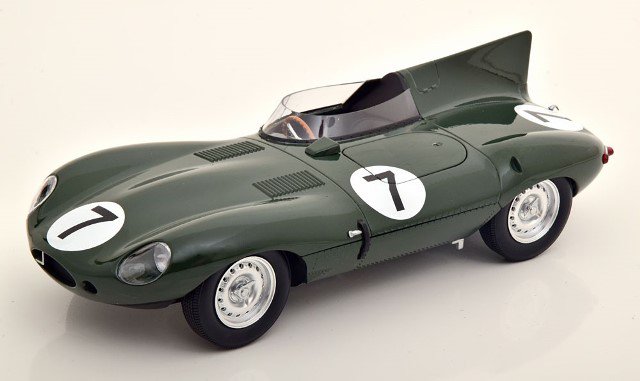 CMR】 1/18 Jaguar D-Type Longnose No.7 24h ルマン 1955 Rolt