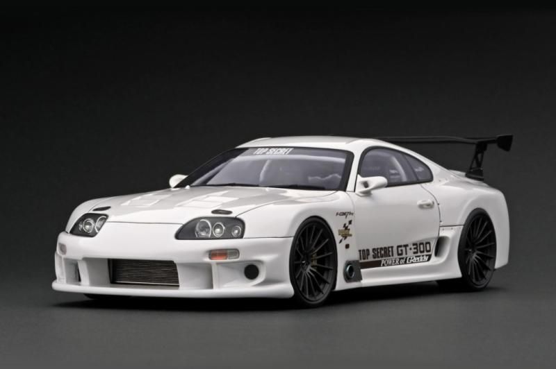 イグニッションモデル | 1/18 TOP SECRET GT300 Supra (JZA80) White