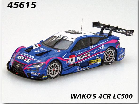 エブロ】 1/43 ◇WAKO'S 4CR LC500 スーパーGT GT500 2018 No.6 ◇価格 