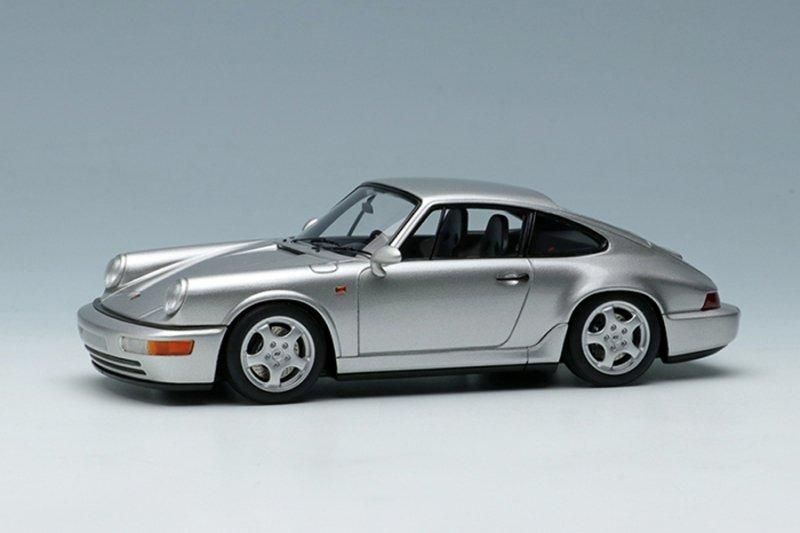 ヴィジョン】 1/43 ポルシェ 911(964) カレラ RS 1992 シルバー □再 