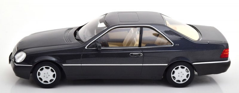 セール！！【KKスケール】 1/18 Mercedes 600 SEC C140 1992 anthrazit