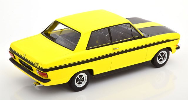 セール！！【KKスケール】 1/18 オペル・カデット B Sport 1973 yellow 