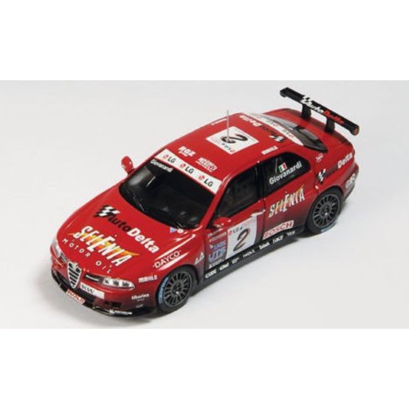 日本売上 スパーク 1/43 アルファロメオ 156 GTA No.2 2004 ETCC 5位