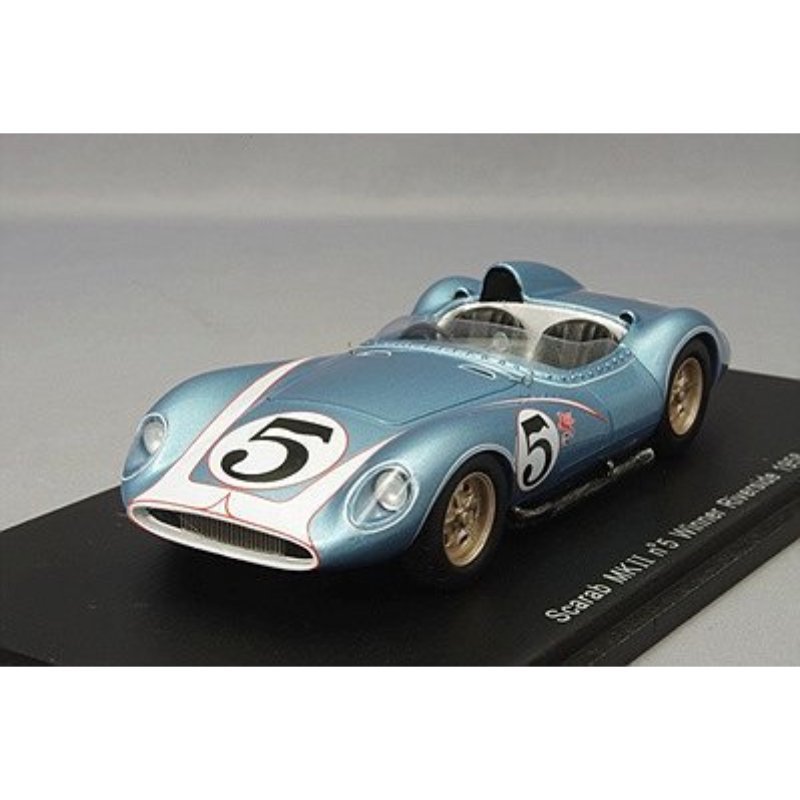 新入荷 □スパークモデル 1/43 1959 スカラブMk2 #10 USAC 