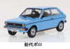【イクソ】 1/43 VW ポロ (MK I) 1975
ライトブルー [CLC423N]