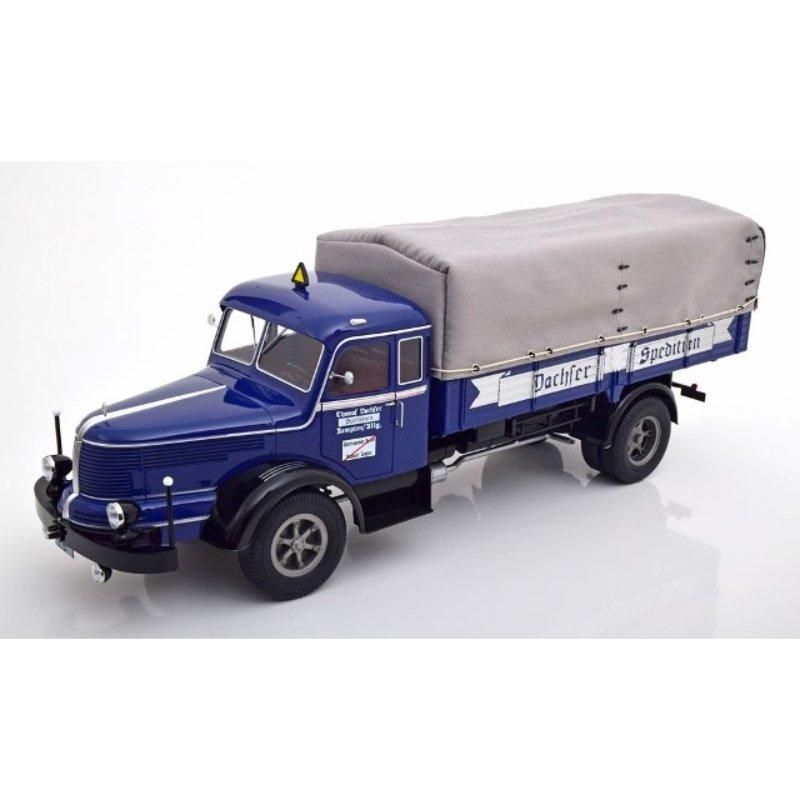 ミニカー　1/18 Krupp Titan SWL 80 Canvas Top 1950-1954 Dachser(ダークブルー×ブラック) [RK180132] ロードキング】 1/18 Krupp Titan SWL 80 Canvas Top 1950-1954