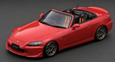 イグニッションモデル】 1/18 Honda S2000 (AP2) Red ☆生産予定数