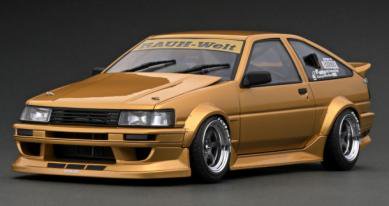 △【イグニッションモデル】 1/18 RWB AE86 Gold ☆生産予定数：100pcs