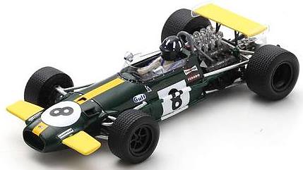 スパーク】 1/43 Brabham BT23C No.30 F2 German GP 1969Xavier Perrot