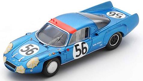 △【スパーク】 1/43 Alpine A210 No.56 24H ルマン 1967 G. Larrousse
