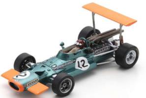 スパーク】 1/43 BRM P133 No.12 Spanish GP 1969 Jackie Oliver 