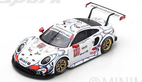 スパーク】 1/43 Porsche 911 RSR No.911 Porsche GT Team - Winner