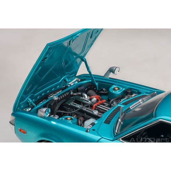 【オートアート】 1/18 トヨタ セリカ リフトバック 2000GT （RA25） 1973 （ターコイズブルー・メタリック）  [78767]・ミニカー通販専門店ミニカーショップロビンソンからお届けします。