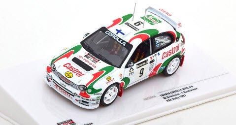 △【イクソ】 1/43 トヨタ カローラ WRC(ラリー) 1997年RACラリー #9 M 