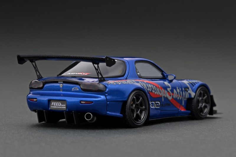 イグニッションモデル】 1/43 FEED Afflux GT3（FD3S）Blue Metallic