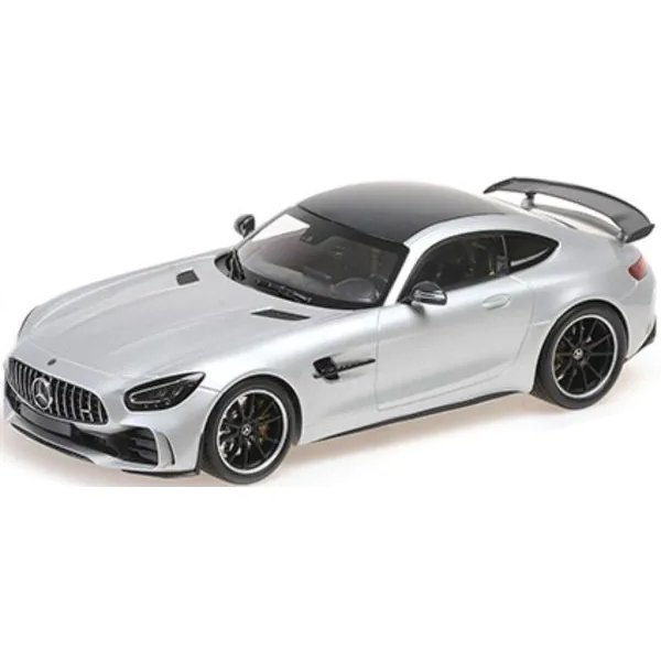 ミニチャンプス】 1/18 メルセデス AMG GT-R 2021 ホワイトメタリック