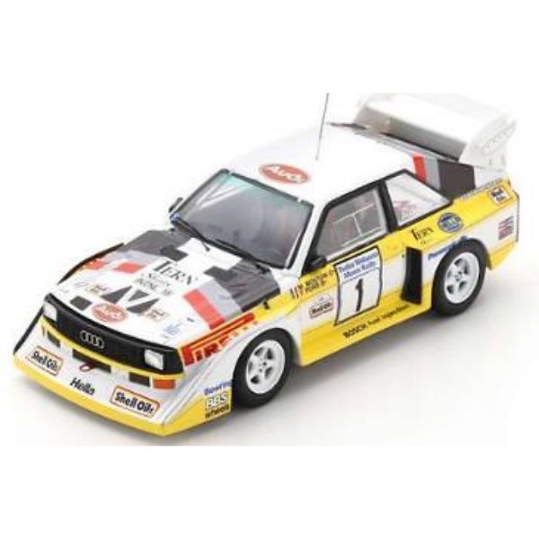 △【スパーク】 1/43 Audi Sport quattro S1 E2 No.1 Manx 