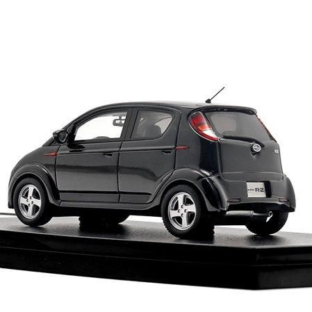 ハイストーリー】 1/43 スバル R2 S (2003) オブシディアンブラック