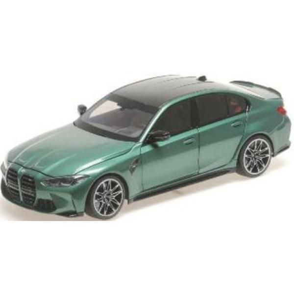 △【□ミニチャンプス】 1/18 BMW M8 クーペ 2020 レッドメタリック 