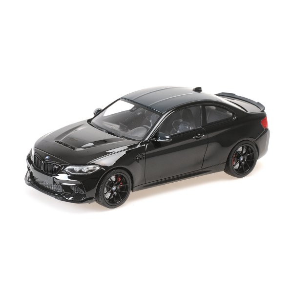 ミニチャンプス】 1/18 BMW M2 CS 2020 ブラックメタリック/ブラック