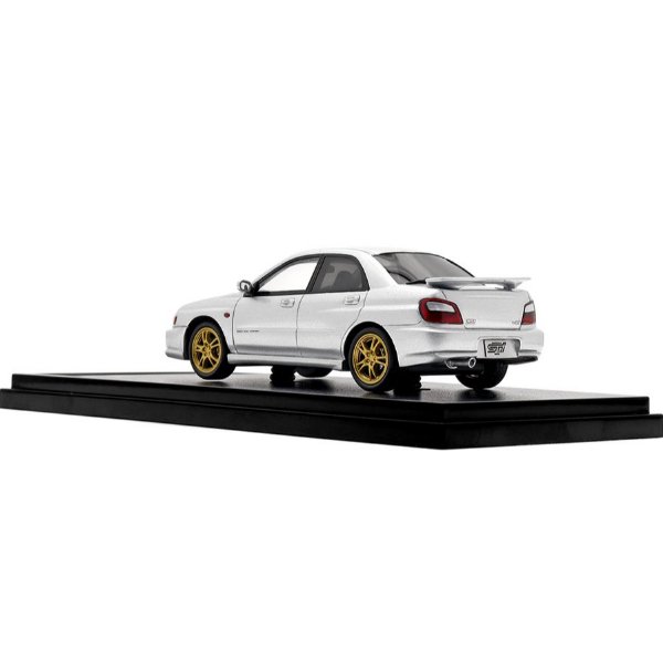 Hi-Story 1/43 SUBARU LEGACY S401 STI Version (2002) ブラック