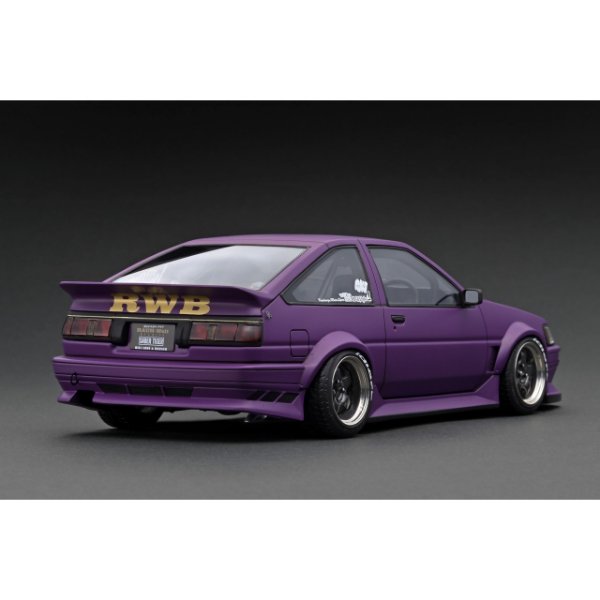 イグニッションモデル】 1/18 RWB AE86 Matte Purple [IG2610] | お