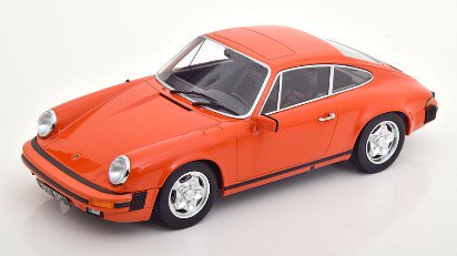 【KKスケール】 1/18 Porsche 911 Coupe 1978 orange[KKDC180801]