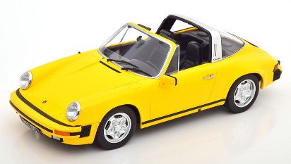 セール！！【KKスケール】 1/18 Porsche 911 Targa 1978 yellow