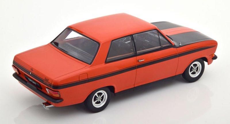 KKスケール】 1/18 オペル Kadett B Sport 1973 red/black