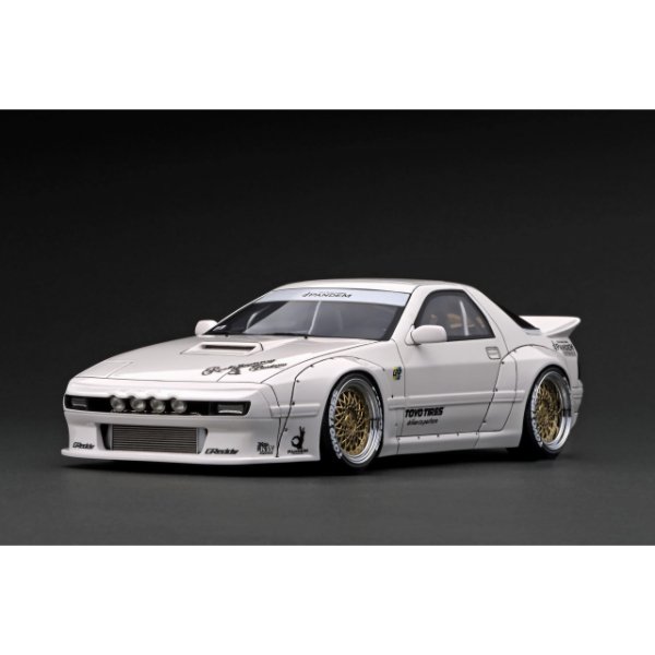 イグニッションモデル】 1/18 PANDEM RX-7 (FC3S) Yellow [IG2912] | PANDEMオリジナルメッシュ17インチホイール装着  - ミニカーショップ ロビンソン！Model Car shop