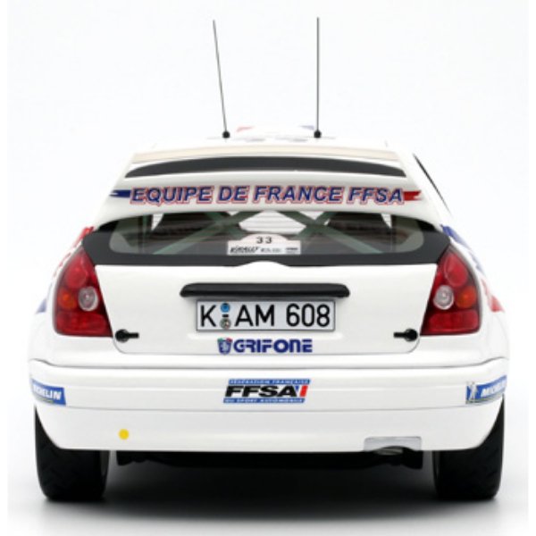 オットーモビル】 1/18 トヨタ カローラ WRC ツール・ド・コルス 2000 