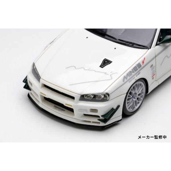 △【アイドロン】 1/43 マインズ スカイライン GT-R (BNR34) V-spec N1