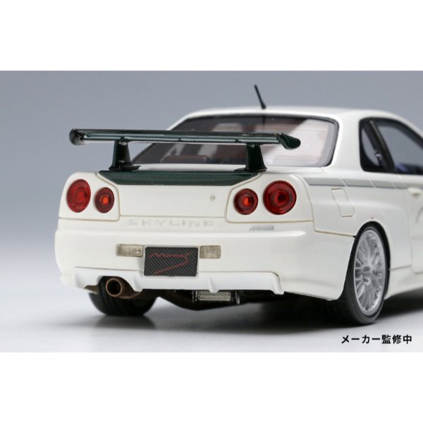 △【アイドロン】 1/43 マインズ スカイライン GT-R (BNR34) V-spec N1