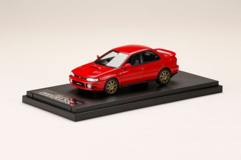 MARK43】 1/43 スバル インプレッサWRX タイプR Sti Ver.1997(GC8) スポーツホイール  ライトシルバーメタリック[PM4357SS]