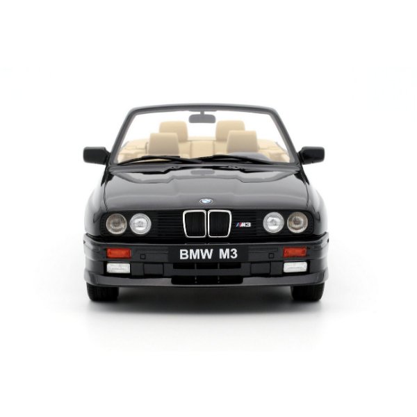 ミニカー 1/18 BMW M3 (E30) コンバーチブル 1989 (ブラック) OTM1012