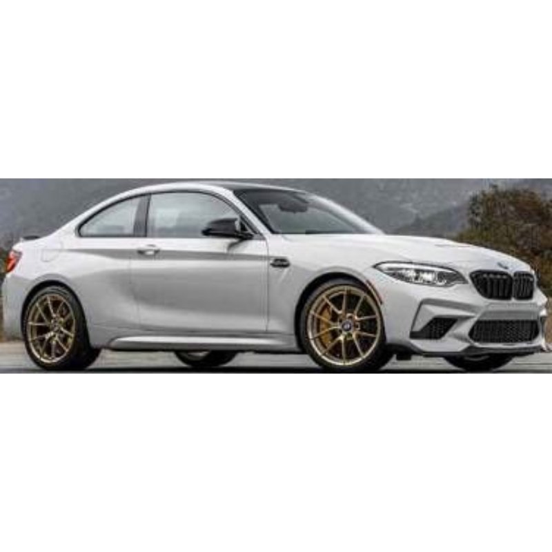 △【ミニチャンプス】 1/43 BMW M2 CS 2020 ホワイト/ゴールドホイール