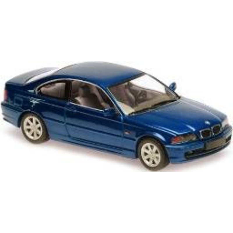 マキシチャンプス】 1/43 BMW 3ER クーペ (E46) 1999 ブルーメタリック