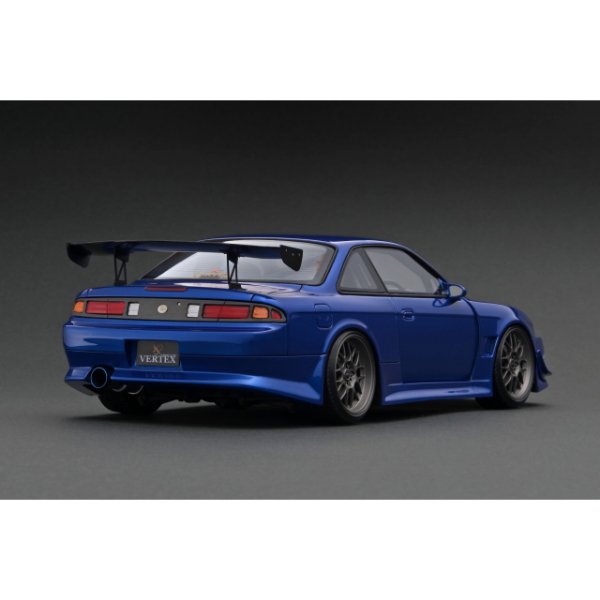 イグニッションモデル】 1/18 VERTEX S14 シルビア Blue Metallic [IG3085]