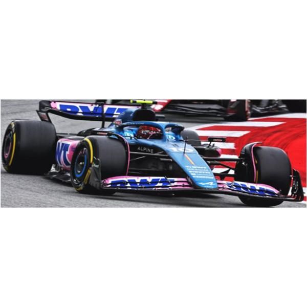ミニチャンプス】 1/43 BWT アルピーヌ F1 チーム A523