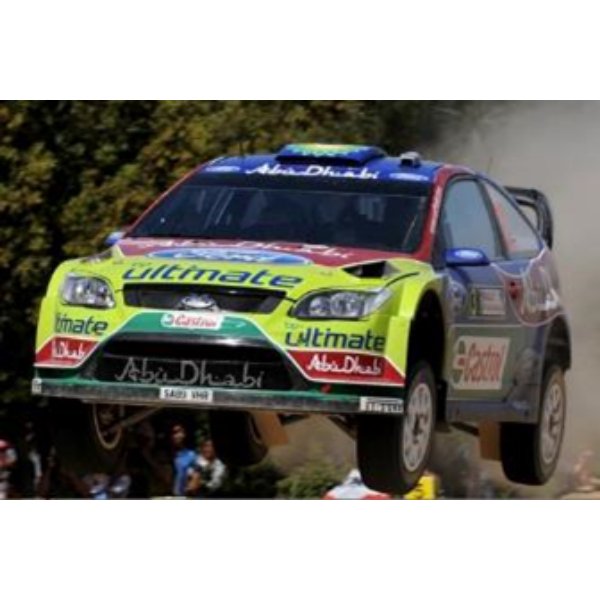 【イクソ】 1/24 フォード フォーカス RS WRC 2009年サルデーニャラリー #3 M.Hirvonen/J.Lehtinen  [24RAL027B]