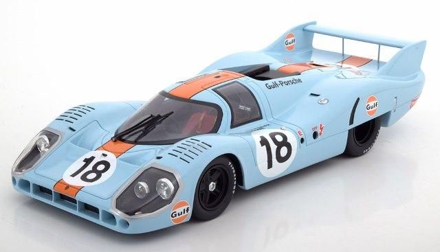 CMR】 1/18 ポルシェ 917 LH ガルフ #18 24h ルマン 1971 Rodriguez