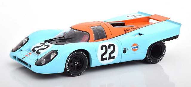 CMR】 1/18 ポルシェ 917K ガルフ 24h ルマン 1970#22 Hobbs/Hailwood