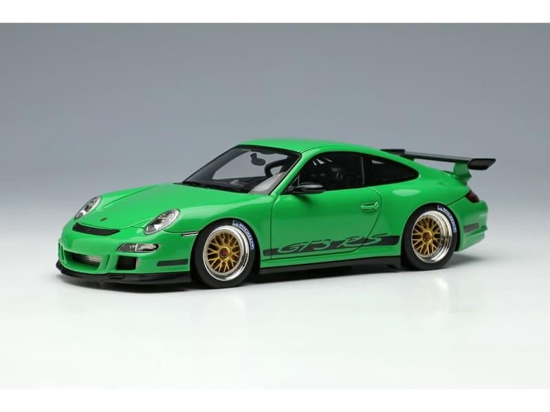 アイドロン】 1/43 ポルシェ 911 (997) GT3 RS 2007 グリーン 限定50台