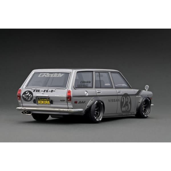 【イグニッションモデル】 1/18 ダットサン　ブルーバード (510) Wagon Silver [IG3151]