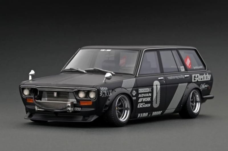 イグニッションモデル】 1/18 Datsun Bluebird (510) Wagon Matte