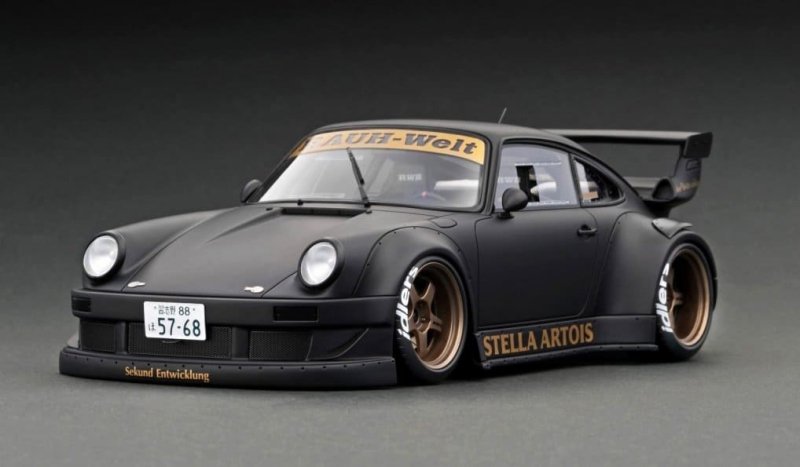 予約】イグニッションモデル 1/18 RWB 930 Matte Black [IG2474 