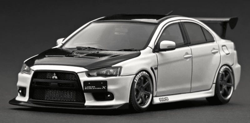 予約】イグニッションモデル 1/43 Mitsubishi Lancer Evolution X 