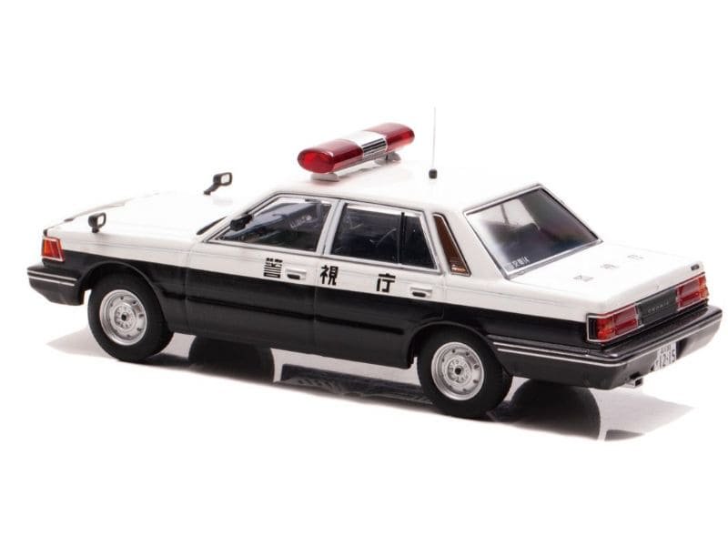 レイズ】 1/43 日産 セドリック (YPY30改) 1985 警視庁交通部交通機動